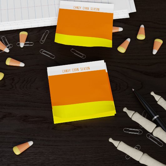 Aangepast snoepgoed met gestreept Post-it® notes