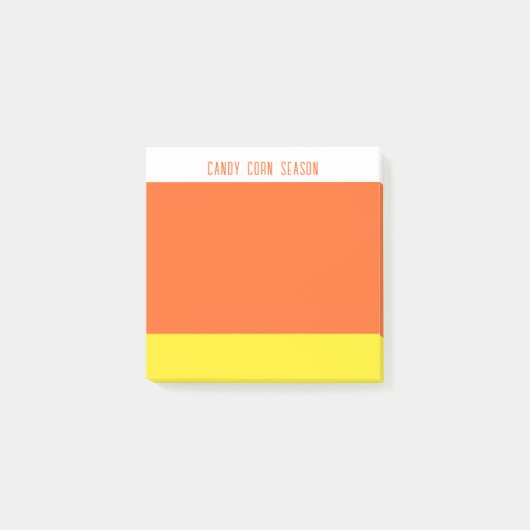 Aangepast snoepgoed met gestreept Post-it® notes (Voorkant)