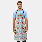 Aangepast snoepgoed schort (Gedragen)