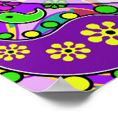 Aangepast snoepje 16 Birthday Party Keepomwille Au Poster (Hoek)