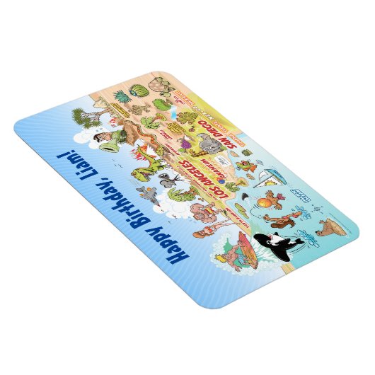 Aangepast SoCal Paradise Magneet (Rechterzijde)