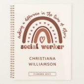 Aangepast sociaal werk voor maatschappelijk werker planner (Voorkant)