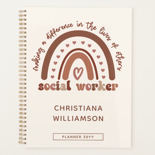 Aangepast sociaal werk voor maatschappelijk werker planner (Voorkant)
