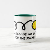 Aangepast softball-voorstel of cadeau voor mok op (Center)