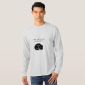 Aangepast Sorry dat ik Introvert Cat Heren- T-shirt (Voorkant volledig)