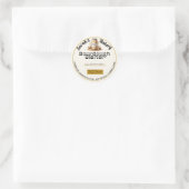 Aangepast Sourdough Start Klein Zakelijk Etiket (Tas)