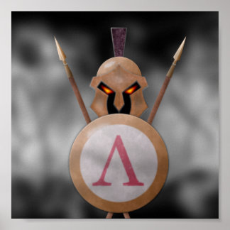 Aangepast spaancanvas poster
