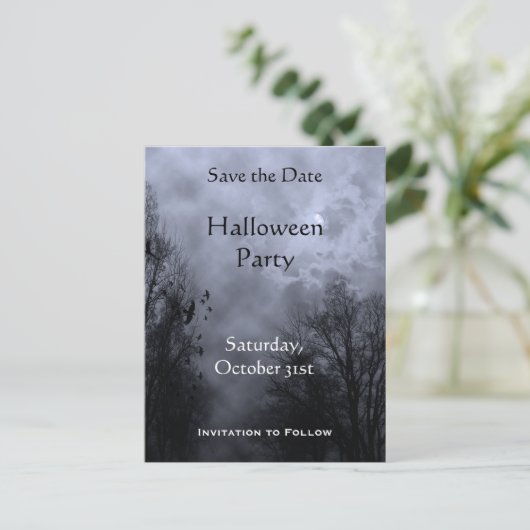 Aangepast sparen de datum Briefkaart voor het verl (Staand voorkant)