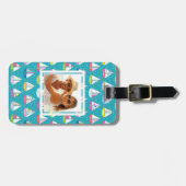 Aangepast spatbord voor foto's bagagelabel (Voorkant horizontaal)