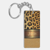 Aangepast spatbord voor luipaard sleutelhanger (Voorkant Links)