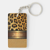 Aangepast spatbord voor luipaard sleutelhanger (achterkant)