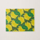 Aangepast spatroon voor gele rozen legpuzzel (Horizontaal)