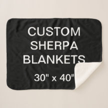 Aangepast, speciaal aangepast 30 x 40-inch Sherpa