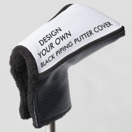 Aangepast, speciaal aangepast Hoesje voor Black Pu Golfheadcover