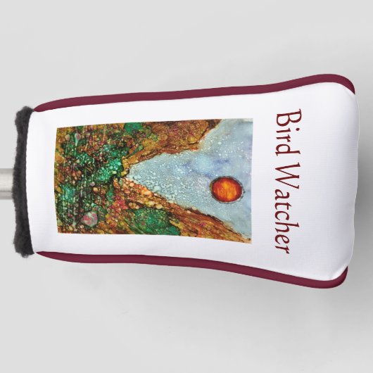 Aangepast speciaal ontworpen Hoesje voor papier (b Golfheadcover (Voorkant)