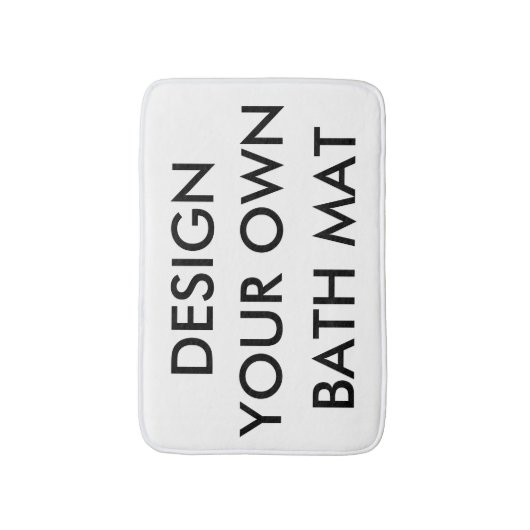 Aangepast, speciaal ontworpen kleine 16-inch x24-i badmat (Voorkant Verticaal)