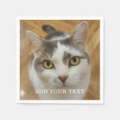 Aangepast, speciaal papier voor foto- en tekstweer servet (Voorkant)