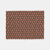 Aangepast spekhoorn- en herfstleeppatroon fleece deken (Voorkant (Horizontaal))