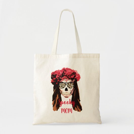 Aangepast spektaky MOM Broom Funny Cool Aesthetisc Tote Bag (Voorkant)