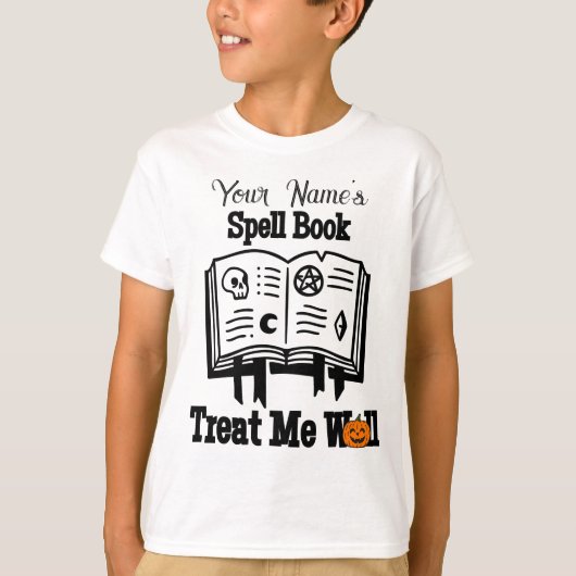 aangepast Spellingsboek, behandel me goed grappig  T-shirt (Voorkant)