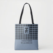 Aangepast spelpatroon voor de beroepsmatige behand tote bag (Voorkant)