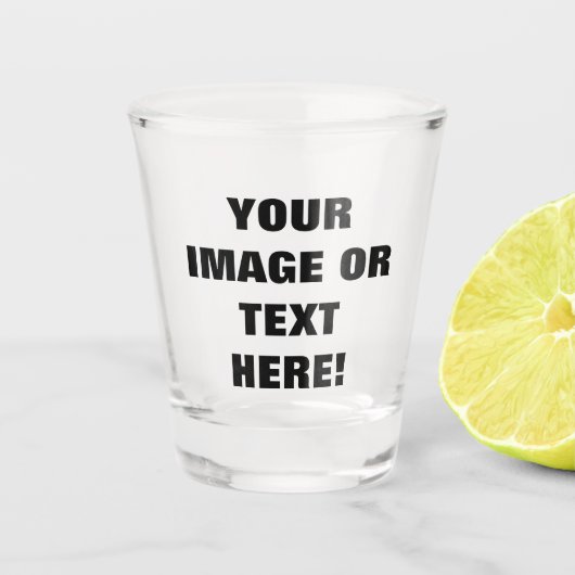 Aangepast spetglas shot glas (Voorkant)