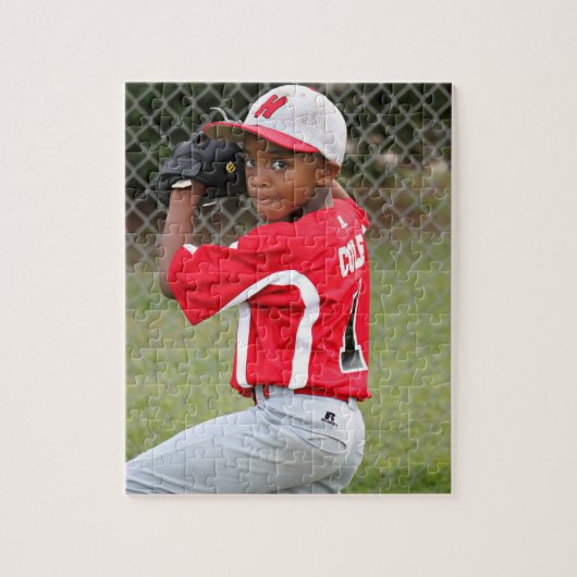 Aangepast sport foto puzzel (Verticaal)