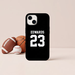 Aangepast sportnummer met naam Case-Mate iPhone 14 hoesje