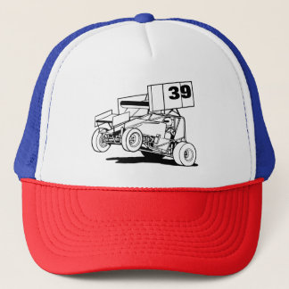 Aangepast Sprint Car-Pet, pas het aan Trucker Pet