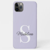 Aangepast spuitje Violet Lavender Paars gekleurd Case-Mate iPhone Case (Achterkant)