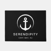 Aangepast standaard standaard binnenboordanker deurmat (Voorkant)