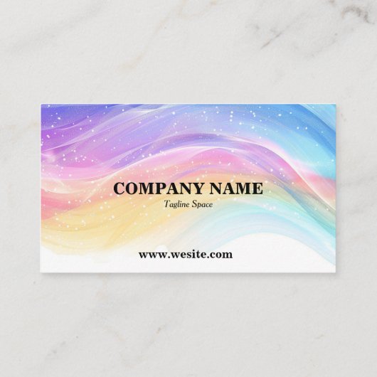 Aangepast standaard Visitekaartje (Achterkant)