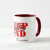 aangepast stapje pap goedgekeurd Gepersonaliseerd Mok (Voorkant rechts)