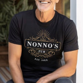 Aangepast startbalk van Nonno voor Pub T-shirt