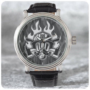 Aangepast station voor brandweerdienst voor brandw horloge