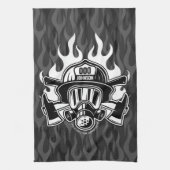 Aangepast station voor brandweerdienst voor brandw theedoek (Verticaal)