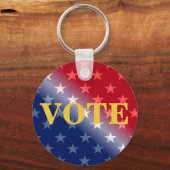 Aangepast stemmen voor stemmen stemmen voor stemme sleutelhanger (Voorkant)