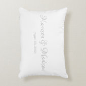 Aangepast stempel voor aangepast script: bruiloft  accent kussen (Voorkant(Verticaal))