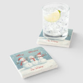 Aangepast Stenen Onderzetter (Zijkant)