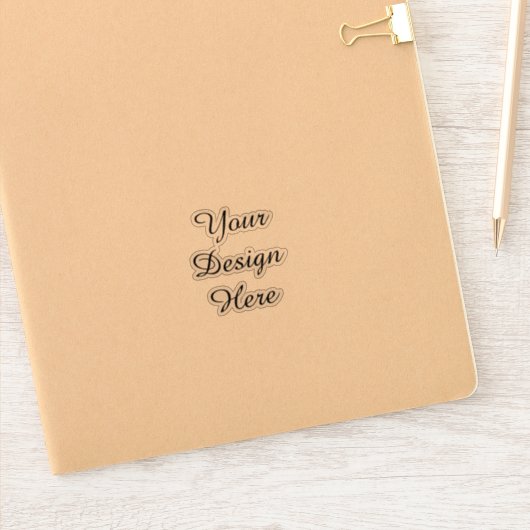 Aangepast Sticker (Notitieboek)