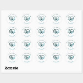 Aangepast sticker met veterinair logo  (Vel)