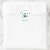 Aangepast sticker met veterinair logo  (Tas)