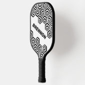 Aangepast stijlpatroon voor Cool Hexagon Polygon A Pickleball Paddle (Links)