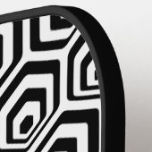 Aangepast stijlpatroon voor Cool Hexagon Polygon A Pickleball Paddle (Links Detail)