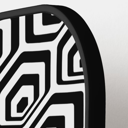 Aangepast stijlpatroon voor Cool Hexagon Polygon A Pickleball Paddle (Links Detail)