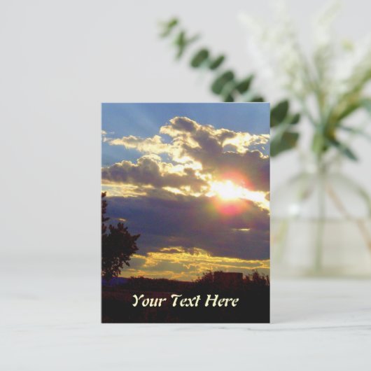 Aangepast stralingsniveau briefkaart (Staand voorkant)