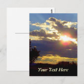 Aangepast stralingsniveau briefkaart (Voorkant / Achterkant)