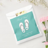 Aangepast strand bruiloft bedankt voor feestjes bedankzakje (Gezegeld)