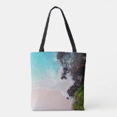 Aangepast strand De Canvas tas van de Bride (Achterkant)