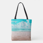 Aangepast strand De Canvas tas van de Bride (Achterkant)